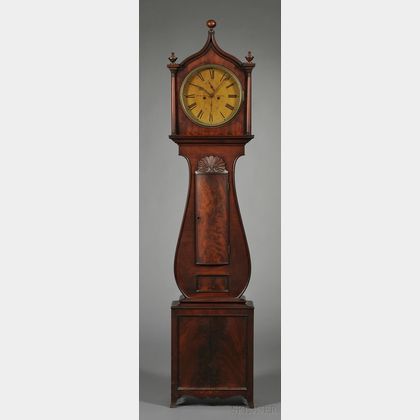 Empire Mahogany Tall Clock by David Greig