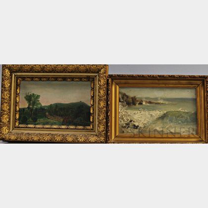 Two Framed Gamaliel Beaman (New Hampshire/Massachusetts, 1852-1937) Studies