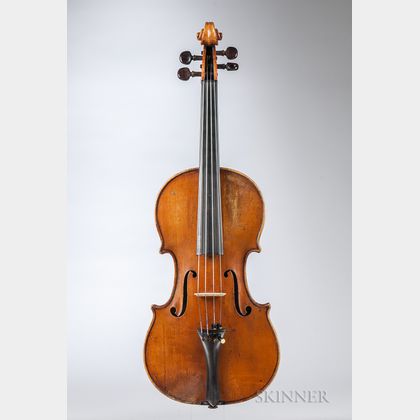 French Violin, Augustin Claudot, Mirecourt, c. 1840