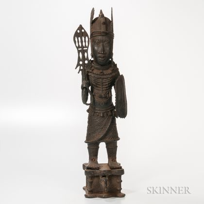 Benin-style Bronze Warrior