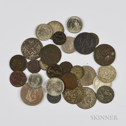 Small Group of Swiss Coins