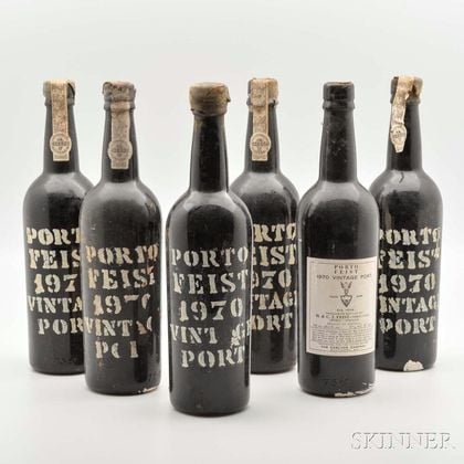 Feist Vintage Port 1970, 11 bottles 
