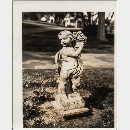 Walker Evans (American, 1903-1975) Statuette of a Cherub, Florida