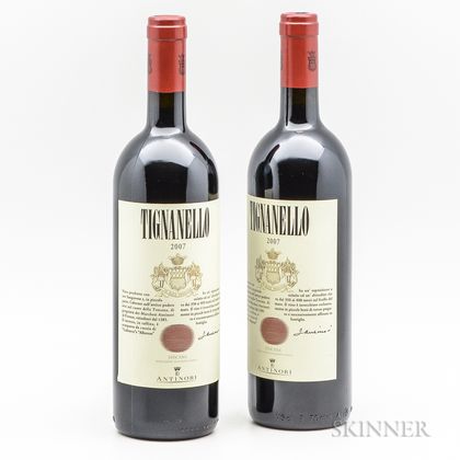 Antinori Tignanello Toscana 2007, 2 bottles 