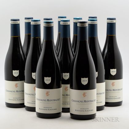 Fontaine Gagnard Chassagne Montrachet Rouge 2018, 12 bottles (2 x oc) 