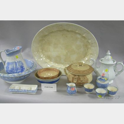 Group of Assorted Mostly English Ceramic Tableware