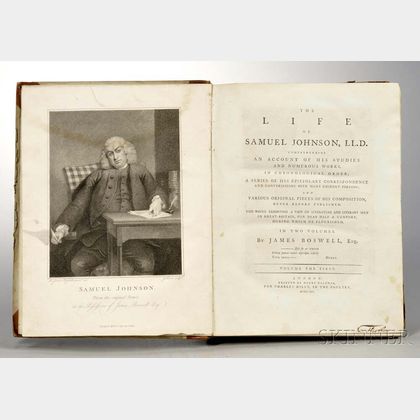 Boswell, James (1740-1795) The Life of Samuel Johnson.