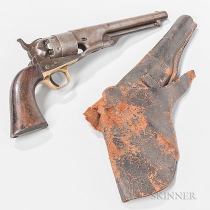 Colt Model 1860 Army Revolver and Holster