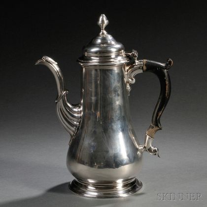 George II-style Sterling Silver Coffeepot