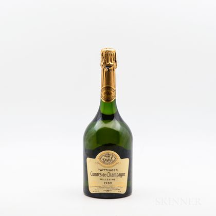 Taittinger Comtes de Champagne 1989, 1 bottle 