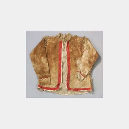 Athabascan Hide and Cloth Jacket