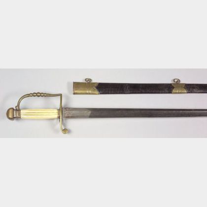 Artillery Officer's Sword and Belt