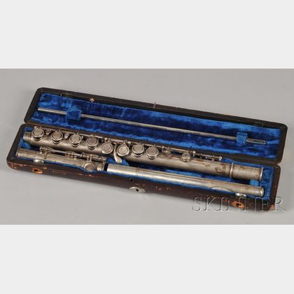 American Silver Flute, Christensen and Company, Boston, c. 1920