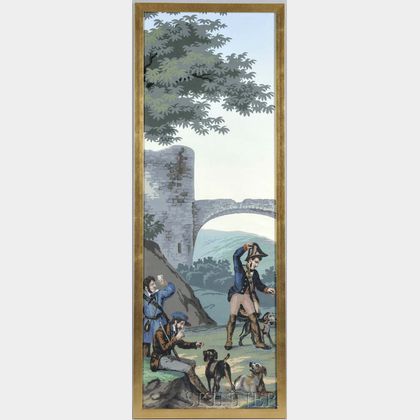 Zuber & Cie. Wallpaper Panel of Les Grand Chasses