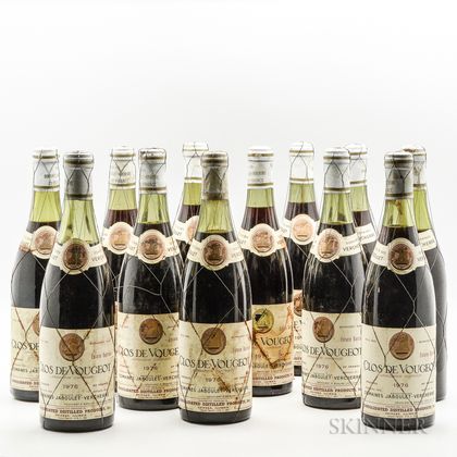 Jaboulet Vercherre Clos Vougeot 1976, 12 bottles 