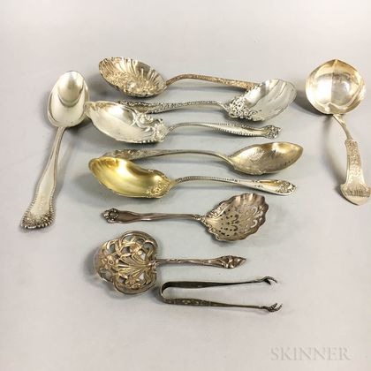 Group of Sterling Silver Serving Items
