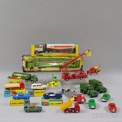 Nineteen Corgi Toys Vehicles