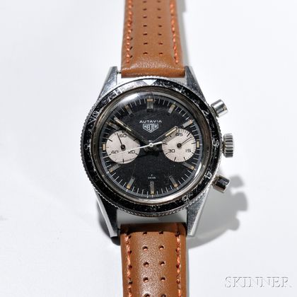 Heuer Autavia "Andretti" Ref. 3646 Chronograph Wristwatch