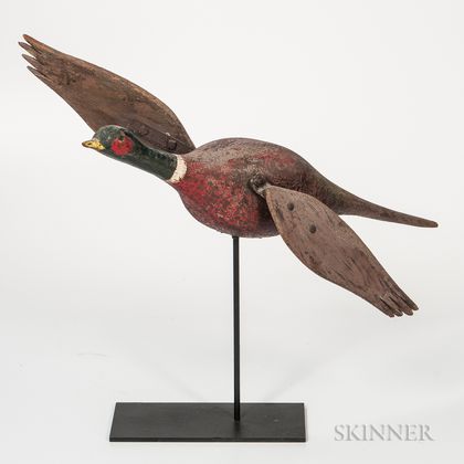 Painted Ring-necked Pheasant Whirligig
