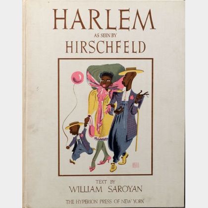 Saroyan, William (1908-1981) and Al Hirschfeld