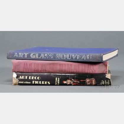Three Art Glass Reference Books