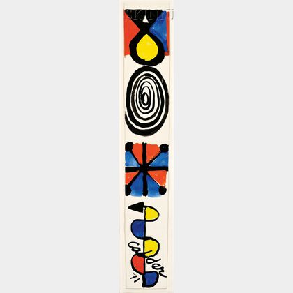 Alexander Calder (American, 1898-1976) Arrow Left
