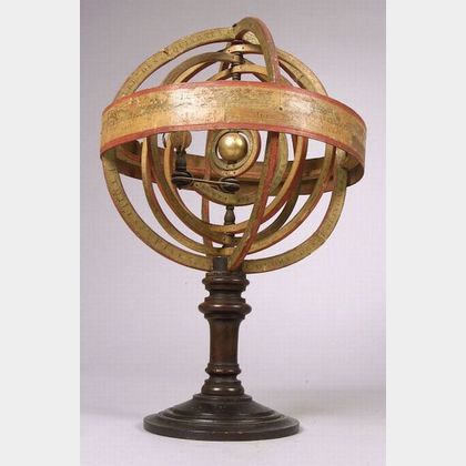 French 11-inch Copernican Armillary Sphere