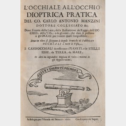 Manzini, Carlo Antonio (1599-1678) L'Occhiale all'Occhio