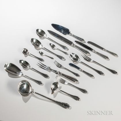 Christofle Silver-plated Flatware Service