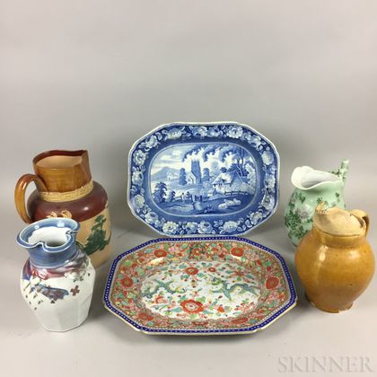Six Ceramic Tableware Items