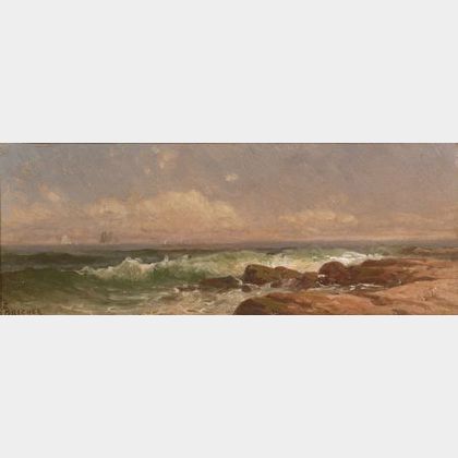 Alfred Thompson Bricher (American, 1837-1908) Seascape