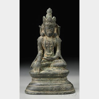 Bronze Seated Figure of the Buddha