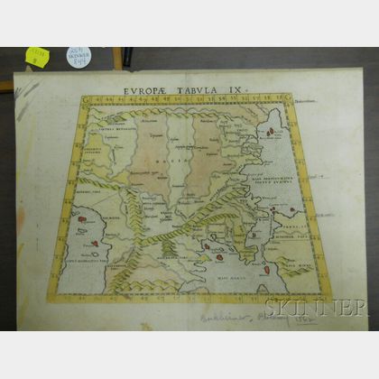 (Maps and Charts, Europe),Castaldi, Giacomo (Italian, 16th Century)