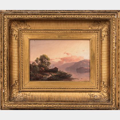 William Sheridan Young (Ohio/Illinois, d. 1870) White Mountain Landscape