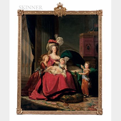 Studio of Elisabeth Louise Vigée Le Brun (French, 1755-1842) Marie-Antoinette and her Children