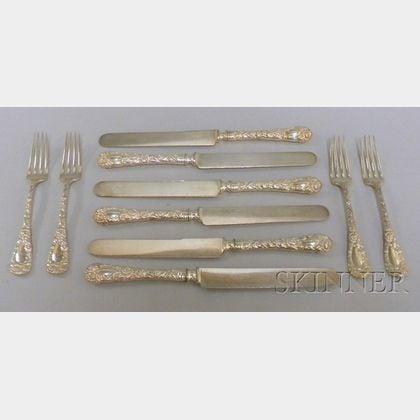 Approximately Ten Pieces of Sterling Flatware