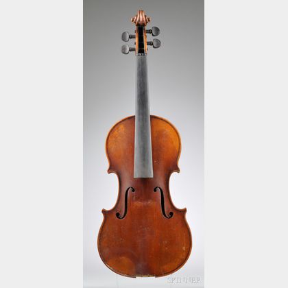 Markneukirchen Violin, Possibly Paul Knorr workshop, c. 1925