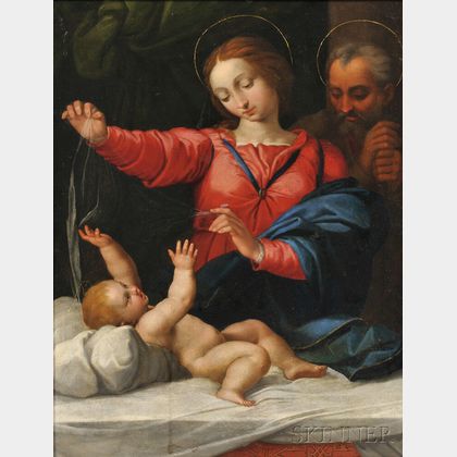 After Raphaël Sanzio (Italian, 1483-1520) Copy After The Holy Family