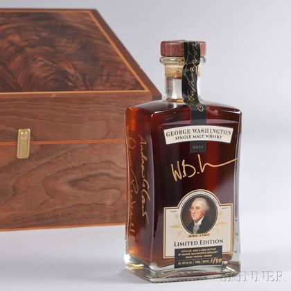 George Washington Single Malt Whisky 2012, 1 750ml bottle 