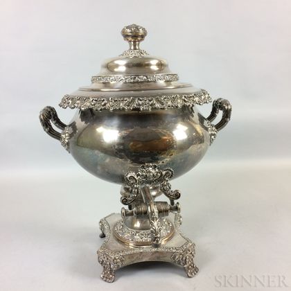 Silver-plated Hot Water Urn