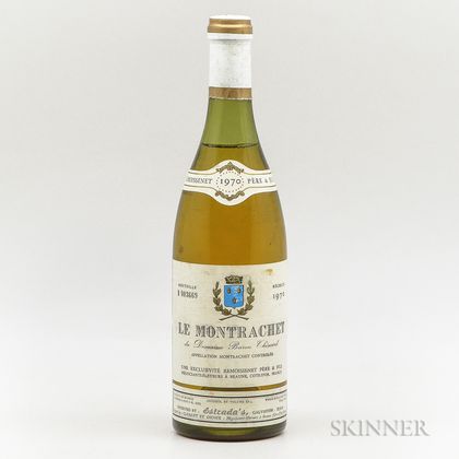 Baron Chenard Le Montrachet 1970, 1 bottle 