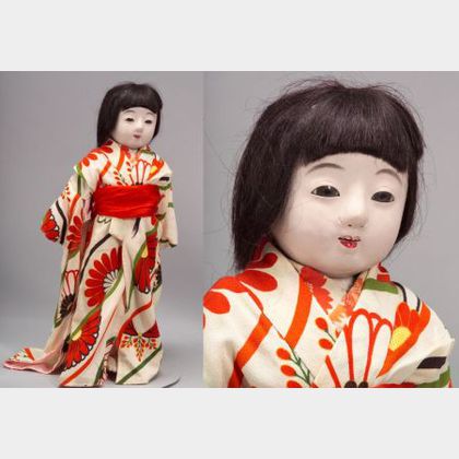 Large Traditional Japanese Ichimatsu Play Doll