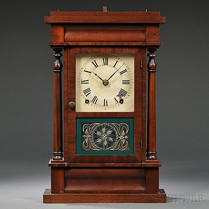 Seth Thomas Miniature Four-column Shelf Clock