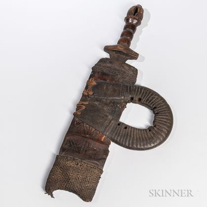 Central African Sword and Scabbard