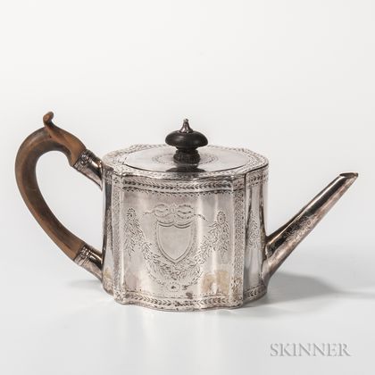 George III Sterling Silver Teapot