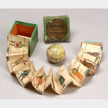 The Earth and Its Inhabitants 1 3/4-inch Miniature Globe