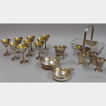 Group of Sterling Silver Table and Serving Items