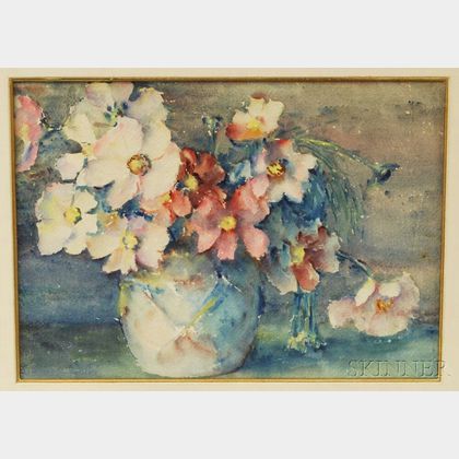 Anna S. Fisher (American, 1873-1942) Floral Still Life.