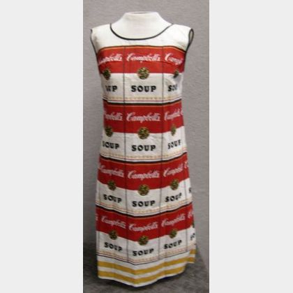 Andy Warhol Paper &#34;The Souper Dress,&#34;