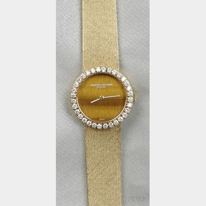 Lady's 18kt Gold and Diamond Wristwatch, Vacheron & Constantin